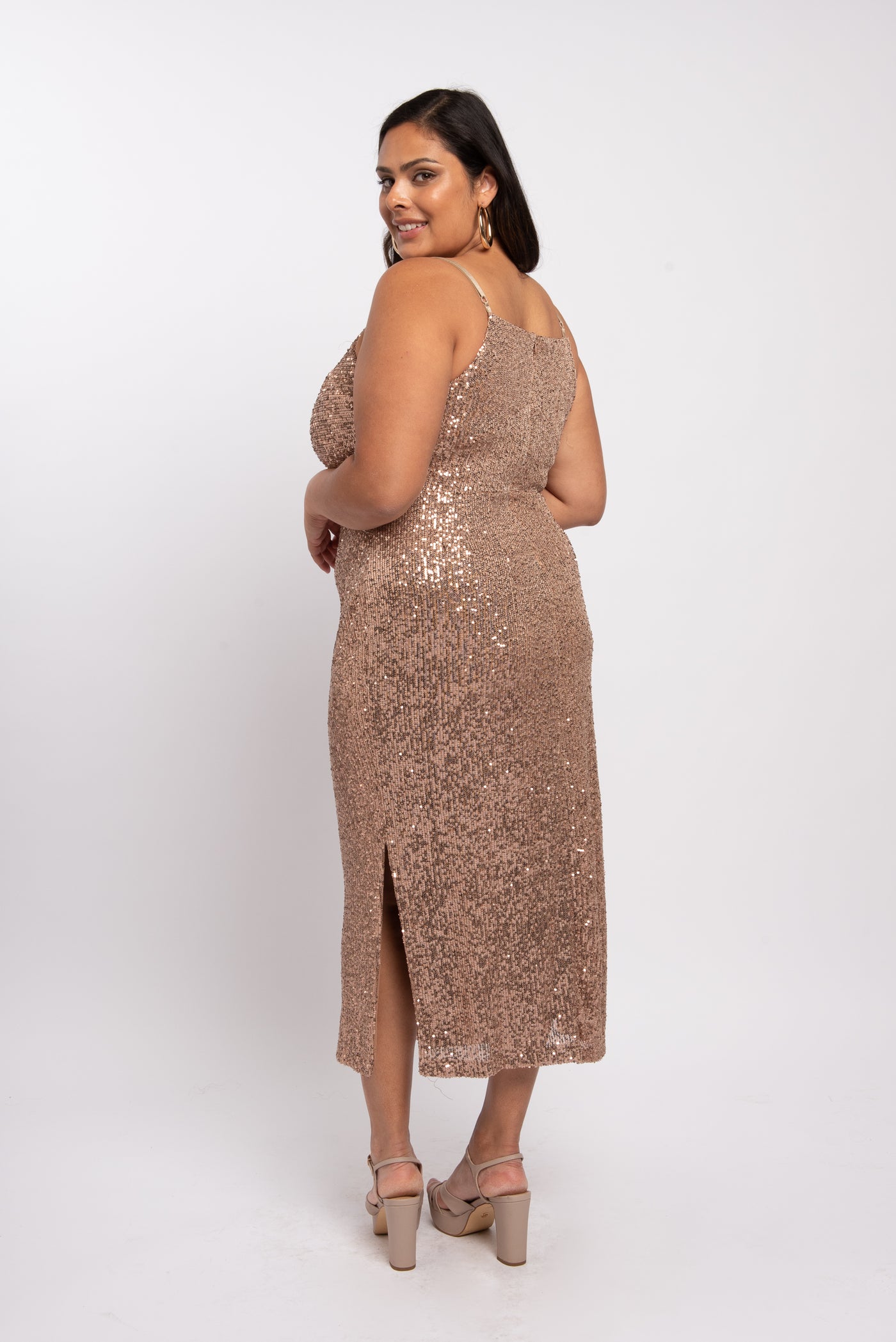 Sparkle Dress With Cutout Detail