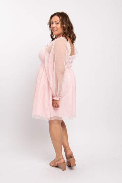 Sweetheart Bodice Mini Dress